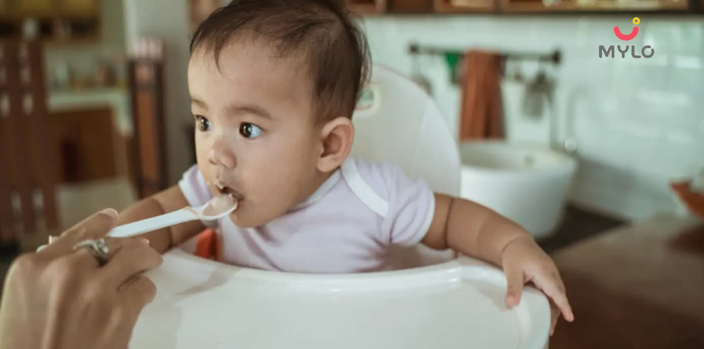 8-Month-Old Baby Food Chart/Meal Plan Week 2