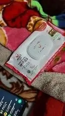 Gentle Baby Wipes With Lid - Organic Coconut Oil, Neem, Aloe Vera and Vitamin E | 98% Pure Water | Dermatologically Tested (Pack of 6) - 72 Wipes Per Pack