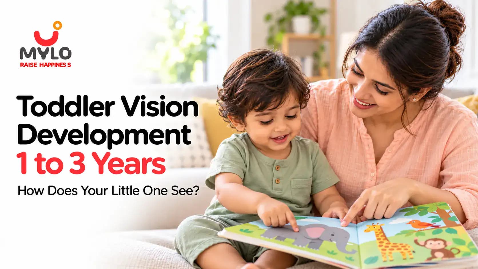 Toddler Vision Development 1 to 3 Years: How Does Your Little One See?