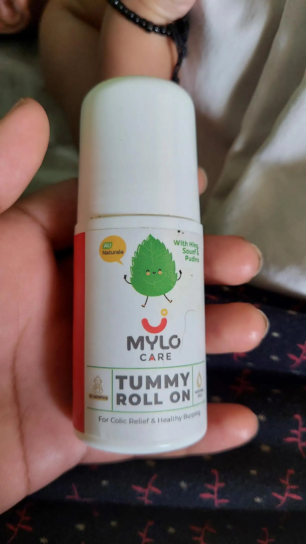 Tummy Roll On For Baby | Made Safe Australia Certified | Relieves Gas & Colic | Promotes Healthy Burping | Reduces Acid Reflux | 40 ml
