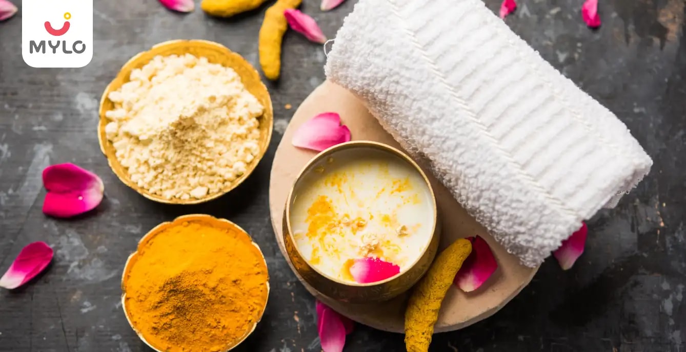 உப்டன் பாடி வாஷில் பயன்படுத்தப்படும் முதல் 5 பொருட்கள் மற்றும் அவற்றின் நன்மைகள்(Top 5 Ingredients Used in Ubtan Body Wash & Their Benefits In Tamil)