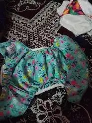 Adjustable Washable & Reusable Cloth Diaper With Dry Feel, Absorbent Insert Pad (3M-3Y) Prevents Rashes - Floral Spring - Pack of 1