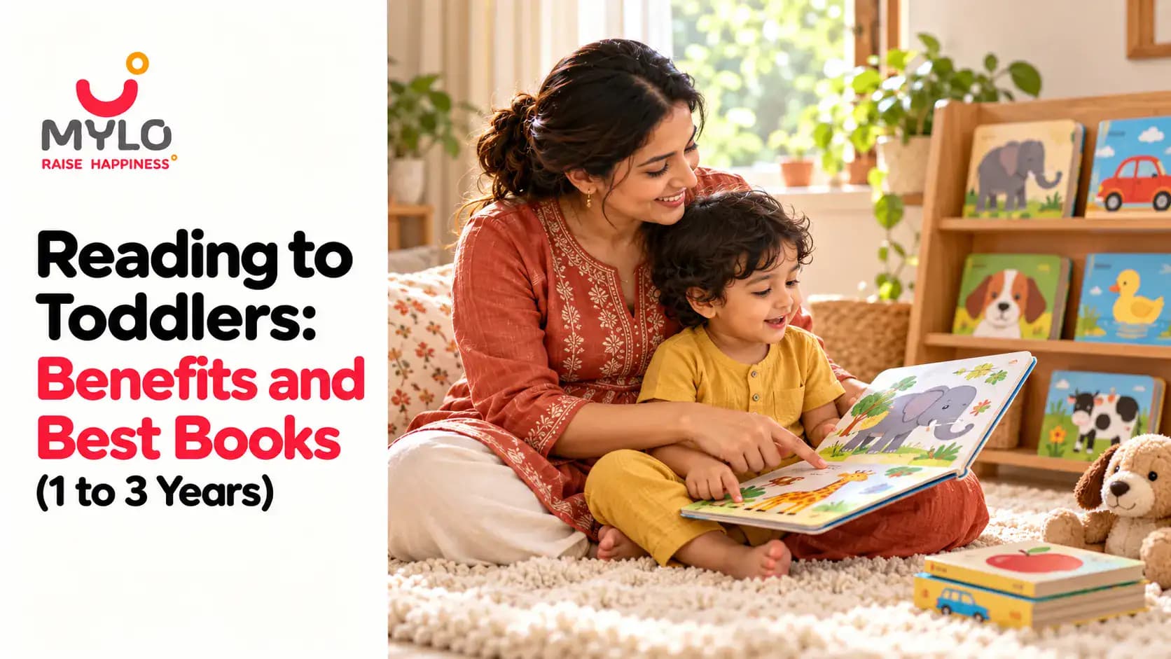 Reading to Toddlers: Benefits and Best Books (1 to 3 Years)