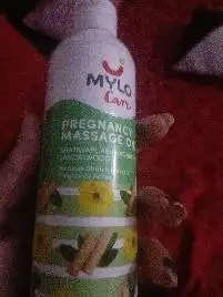Ayurvedic Pregnancy Massage Oil | Relieves Pregnancy Pain & Ichiness | Heals Stretch Marks | Firms Up Body Post Pregnancy | Made with Dhanwantram Recipe (200 ml)