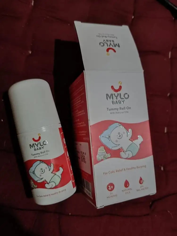 Tummy Roll On For Baby | Made Safe Australia Certified | Relieves Gas & Colic | Promotes Healthy Burping | Reduces Acid Reflux | 40 ml