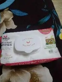 Gentle Baby Wipes With Lid - Organic Coconut Oil, Neem, Aloe Vera and Vitamin E | 98% Pure Water | Dermatologically Tested (Pack of 6) - 72 Wipes Per Pack