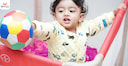 Images related to Plush Ball Games for Baby in Hindi | प्लश बॉल के साथ ऐसे खेल सकता है बेबी