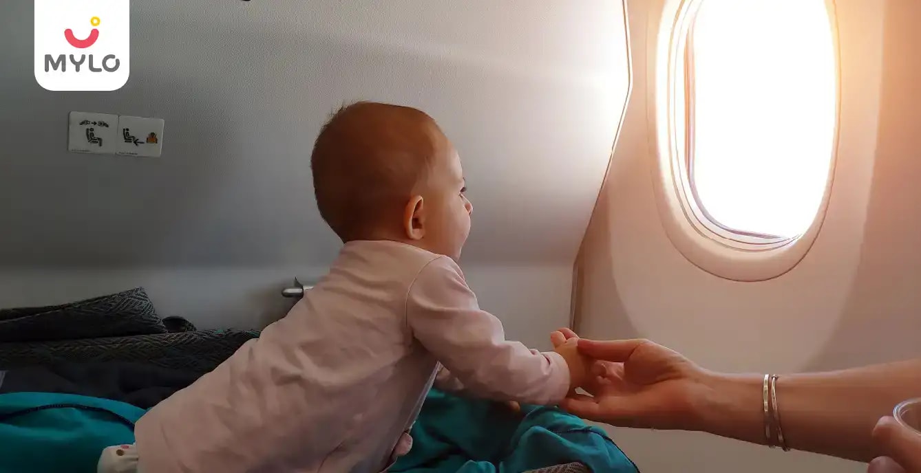 என் குழந்தையுடன் நான் விமானத்தில் பயணம் செய்வது எப்போது பாதுகாப்பானது?