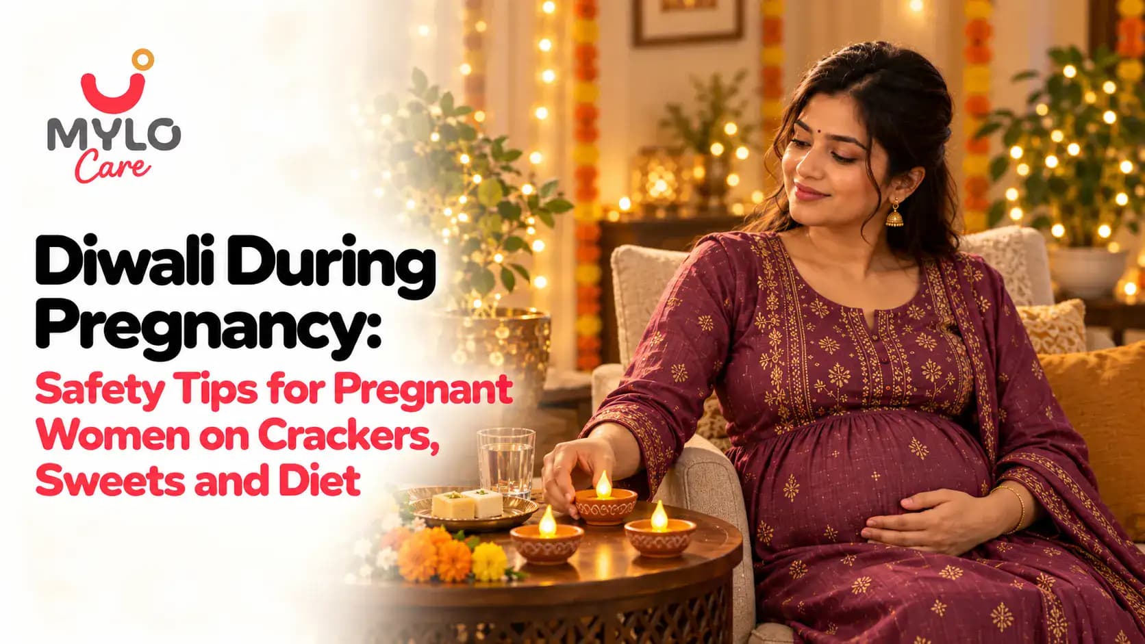 Diwali During Pregnancy: Safety Tips for Pregnant Women on Crackers, Sweets and Diet