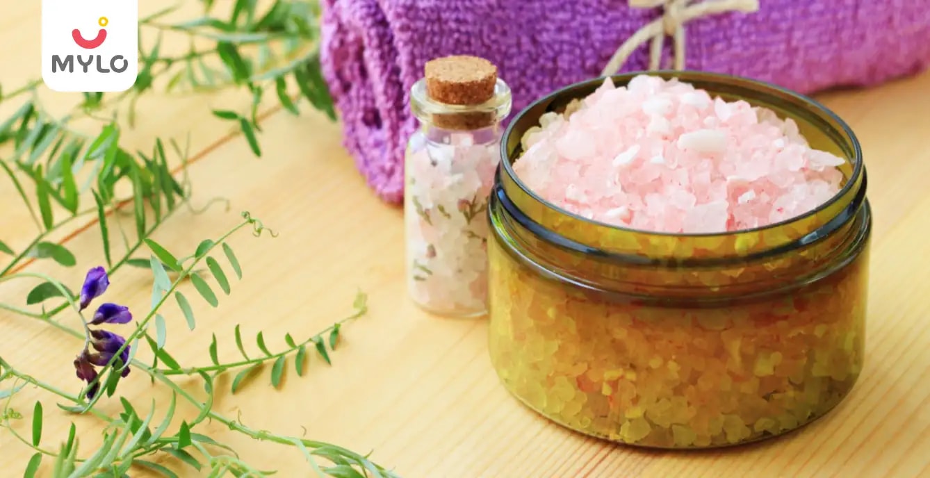 கர்ப்பக்காலத்தில் எப்சம் உப்பு சேர்த்து குளிப்பதன் மூலம் கிடைக்கும் 5 நன்மைகள் (5 benefits of having an Epsom salt bath during your pregnancy In Tamil)