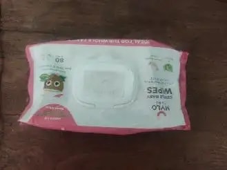 Gentle Baby Wipes With Lid - Organic Coconut Oil, Neem, Aloe Vera and Vitamin E | 98% Pure Water | Dermatologically Tested (Pack of 6) - 72 Wipes Per Pack