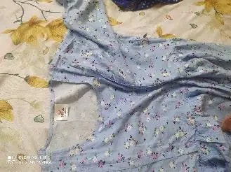 Maternity Dresses For Women with Both Side Zipper For Easy Feeding | Adjustable Belt for Growing Belly | Maxi Dress | Little Hearts - Sea Green | XXL