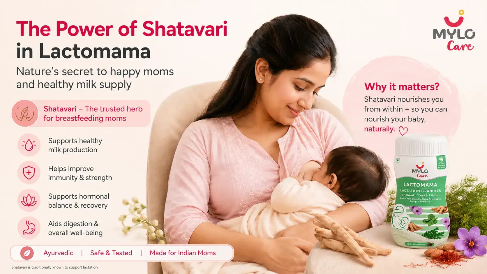 The Benefits of Shatavari in Lactomama for Breastfeeding: 9 Science-Backed Reasons It Works