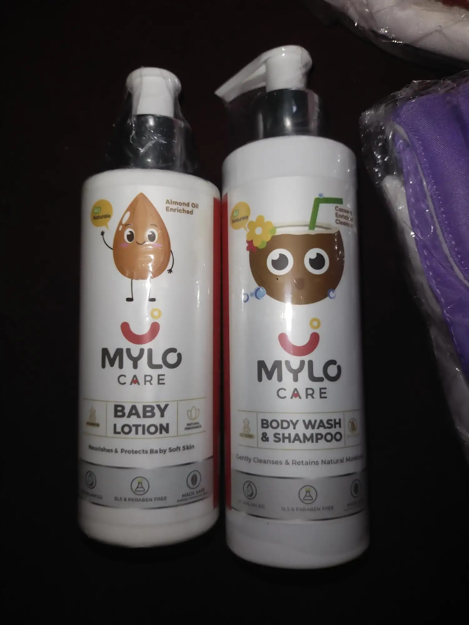 Baby Shampoo and Body Wash | Gentle Cleansing Head-to-Toe | Tear Free Formulation | Retains Natural Moisture | Dermatologically Tested | Made Safe Certified- 200 ml - Pack of 2