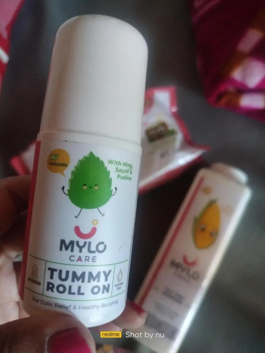 Tummy Roll On For Baby | Made Safe Australia Certified | Relieves Gas & Colic | Promotes Healthy Burping | Reduces Acid Reflux | 40 ml