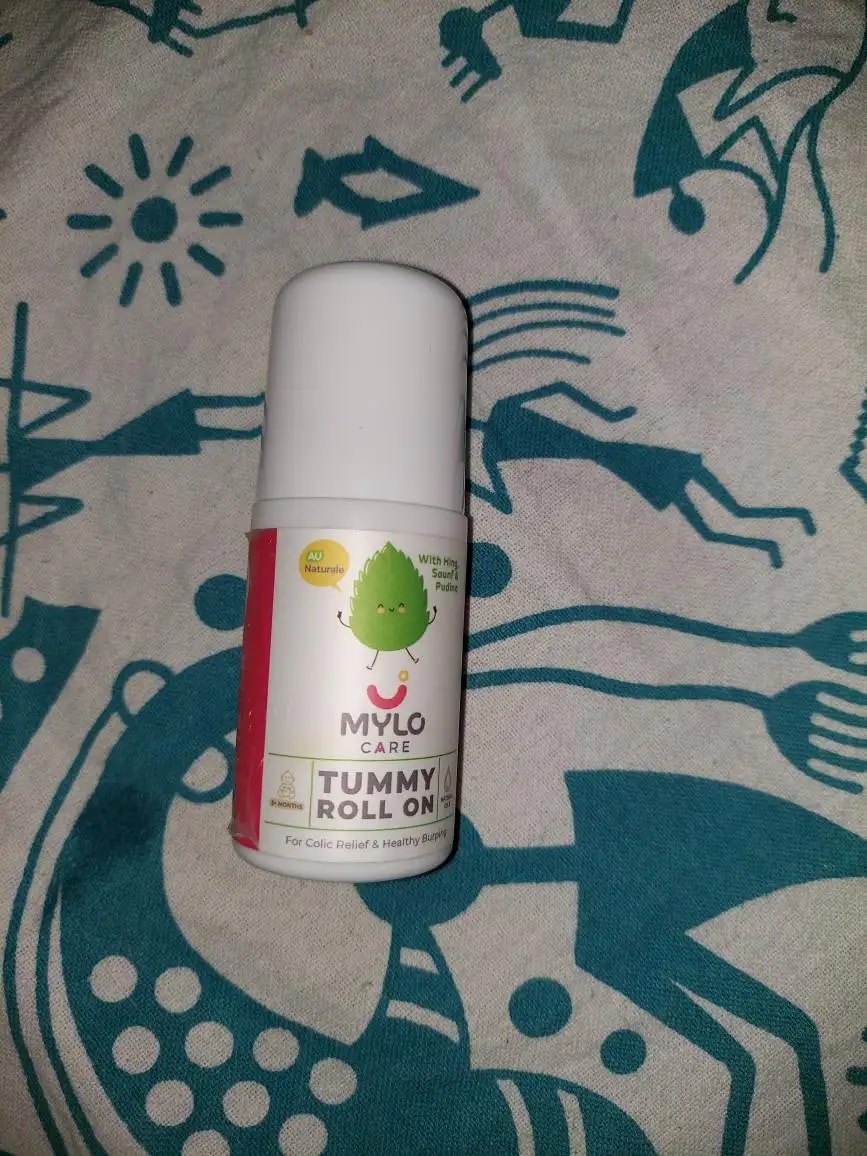 Tummy Roll On For Baby | Made Safe Australia Certified | Relieves Gas & Colic | Promotes Healthy Burping | Reduces Acid Reflux | 40 ml