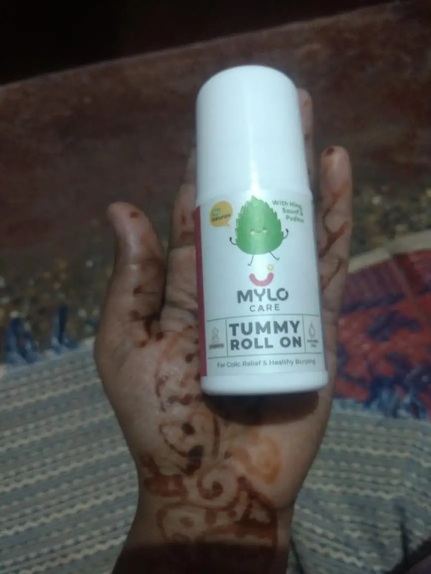Tummy Roll On For Baby | Made Safe Australia Certified | Relieves Gas & Colic | Promotes Healthy Burping | Reduces Acid Reflux | 40 ml
