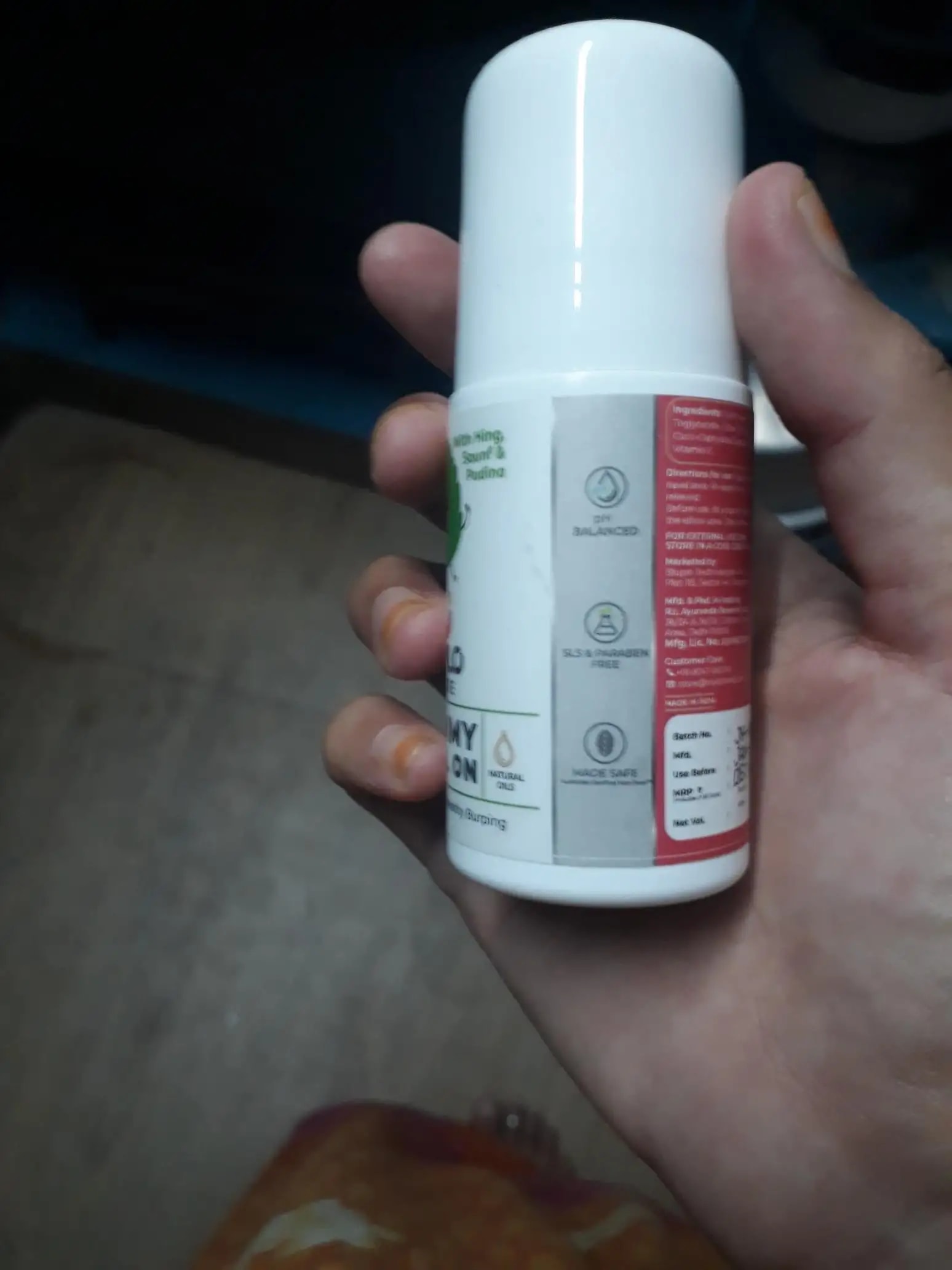 Tummy Roll On For Baby | Made Safe Australia Certified | Relieves Gas & Colic | Promotes Healthy Burping | Reduces Acid Reflux | 40 ml