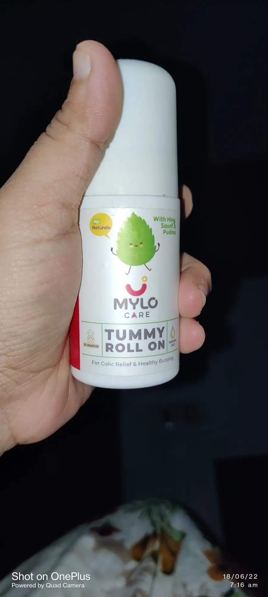 Tummy Roll On For Baby | Made Safe Australia Certified | Relieves Gas & Colic | Promotes Healthy Burping | Reduces Acid Reflux | 40 ml