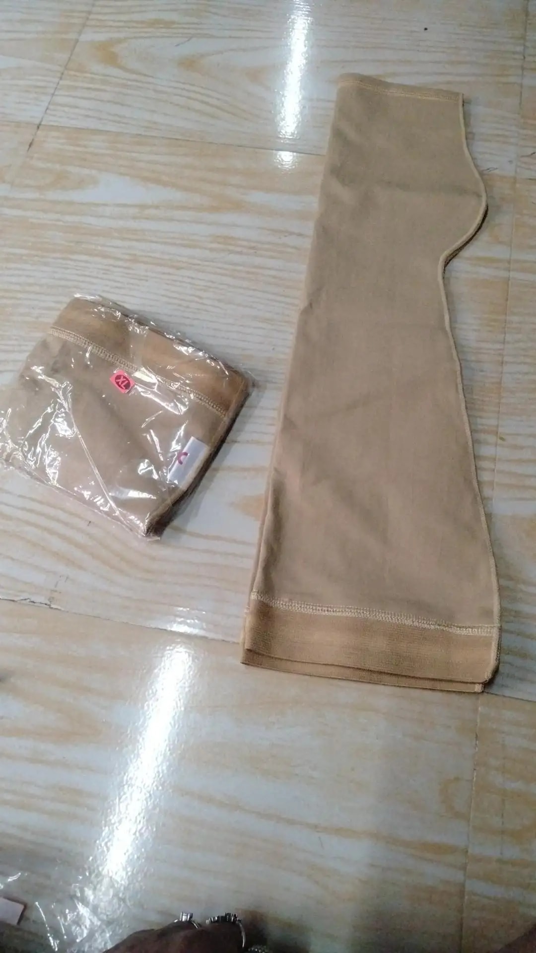 Open Toe Compression Stockings - Knee Length (S)