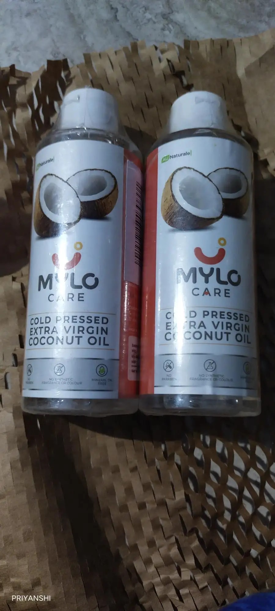 Cold Pressed Extra Virgin Coconut Oil for Skin & Hair - Nourishes Skin Deeply | Reduces Dandruff | Strengthens Hair | Soothes Baby's Rashes - 200 ml