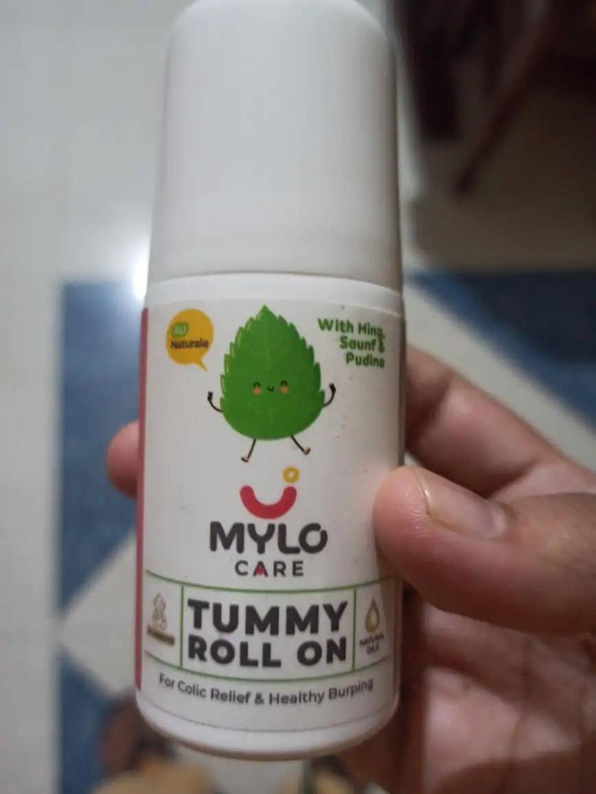 Tummy Roll On For Baby | Made Safe Australia Certified | Relieves Gas & Colic | Promotes Healthy Burping | Reduces Acid Reflux | 40 ml