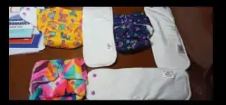 Adjustable Washable & Reusable Cloth Diaper With Dry Feel, Absorbent Insert Pad (3M-3Y) Prevents Rashes - Floral Spring - Pack of 1