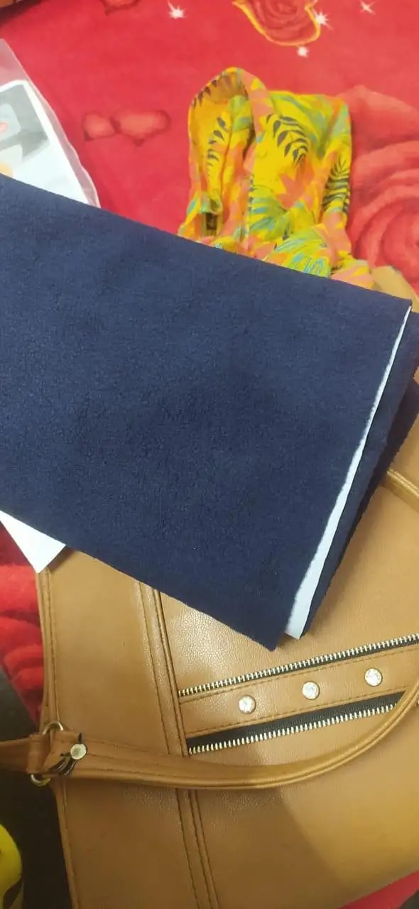 Waterproof Extra Absorbent Baby Dry Sheet & Bed Protector | Guards Against Spills, Stains & Nappy Leaks | Foldable & Portable - Navy Blue - M
