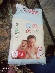 Mylo Baby New Born Diaper Pants | Up to 5Kgs | with Wetness Indicator | 92 Count