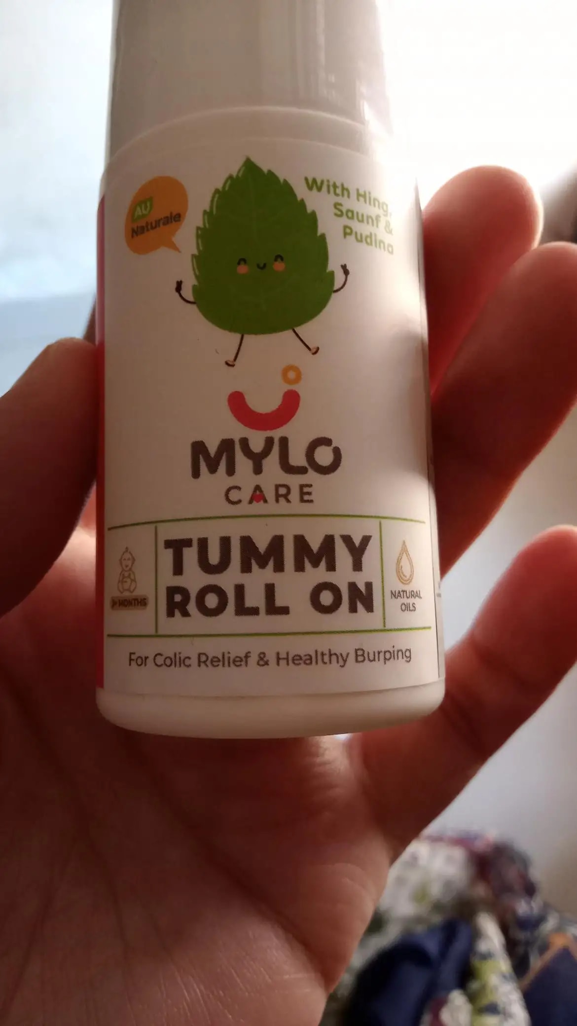 Tummy Roll On For Baby | Made Safe Australia Certified | Relieves Gas & Colic | Promotes Healthy Burping | Reduces Acid Reflux | 40 ml