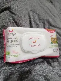 Gentle Baby Wipes With Lid - Organic Coconut Oil, Neem, Aloe Vera and Vitamin E | 98% Pure Water | Dermatologically Tested (Pack of 6) - 72 Wipes Per Pack