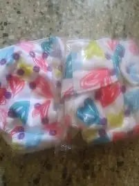Adjustable Washable & Reusable Cloth Diaper With Dry Feel, Absorbent Insert Pad (3M-3Y) Prevents Rashes - Floral Spring - Pack of 1