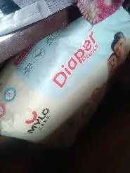 Mylo Baby New Born Diaper Pants | Up to 5Kgs | with Wetness Indicator | 92 Count