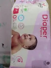 Mylo Baby New Born Diaper Pants | Up to 5Kgs | with Wetness Indicator | 92 Count