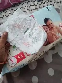 Mylo Baby New Born Diaper Pants | Up to 5Kgs | with Wetness Indicator | 92 Count