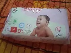 Mylo Baby New Born Diaper Pants | Up to 5Kgs | with Wetness Indicator | 92 Count