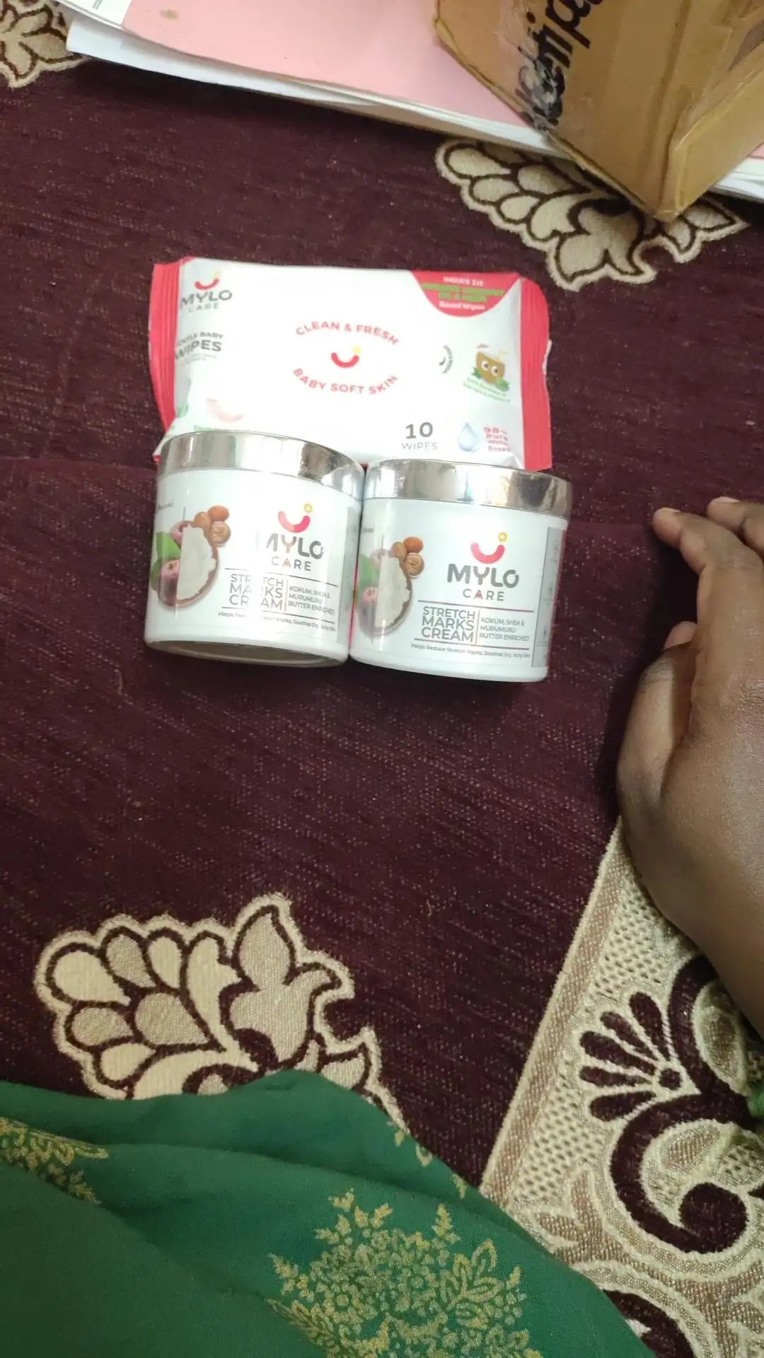Stretch Marks Cream for Women - Clinically Proven | Removes Stretch Marks | Made Safe Certified | Safe During Pregnancy & Breastfeeding (100gm)