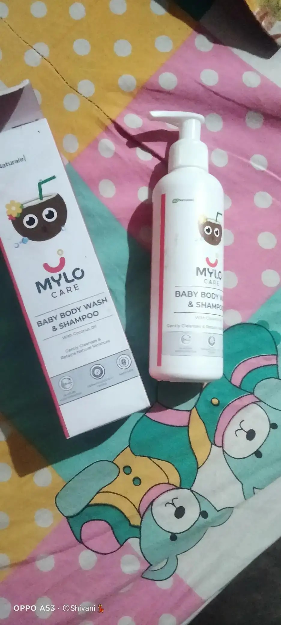 Baby Shampoo and Body Wash | Gentle Cleansing Head-to-Toe | Tear Free Formulation | Retains Natural Moisture | Dermatologically Tested | Made Safe Certified- 200 ml - Pack of 2