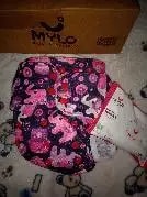 Adjustable Washable & Reusable Cloth Diaper With Dry Feel, Absorbent Insert Pad (3M-3Y) Prevents Rashes - Floral Spring - Pack of 1