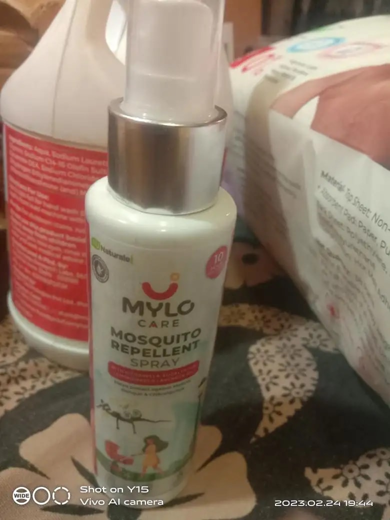 Baby Mosquito Spray | 100% Natural Ingredients | Protects Against Dengue, Malaria, Chikungunya | 100 ml - Pack of 2