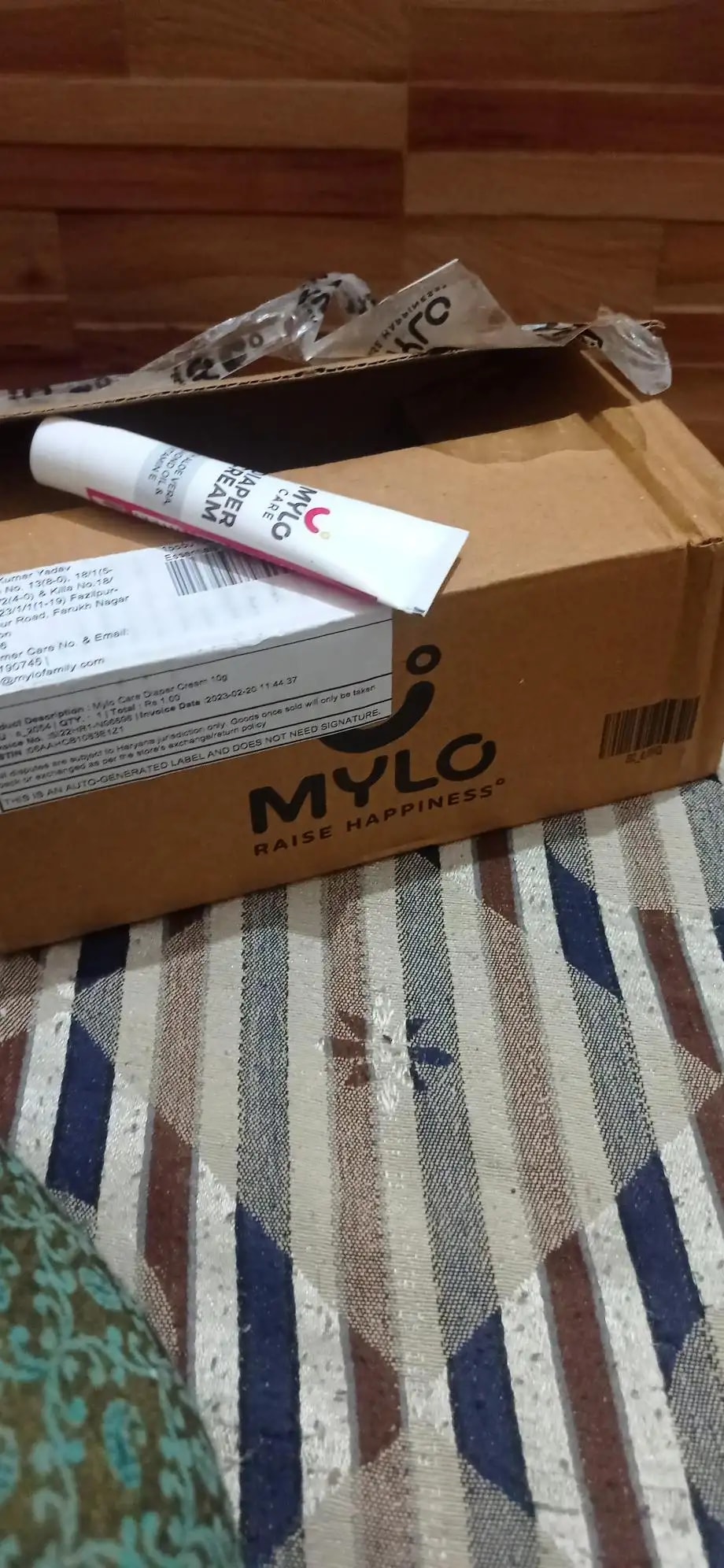 Mylo Baby New Born Diaper Pants | Up to 5Kgs | with Wetness Indicator | 92 Count