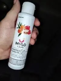 Stretch Marks Oil With Sea Buckthorn, Rosehip, Argan & Coconut Oil | Scars & Stretch Mark Lightening | Natural Skin Care Solution for Pregnant Women - 100ml