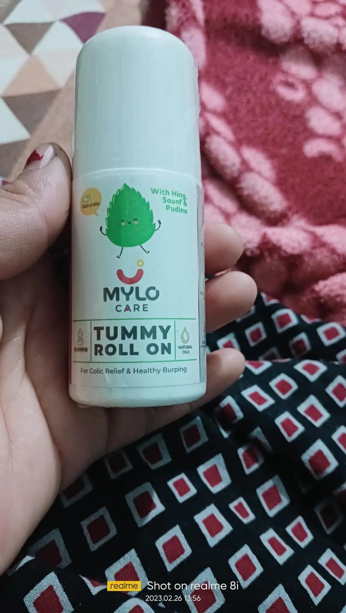 Tummy Roll On For Baby | Made Safe Australia Certified | Relieves Gas & Colic | Promotes Healthy Burping | Reduces Acid Reflux | 40 ml