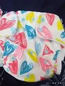 Adjustable Washable & Reusable Cloth Diaper With Dry Feel, Absorbent Insert Pad (3M-3Y) Prevents Rashes - Floral Spring - Pack of 1