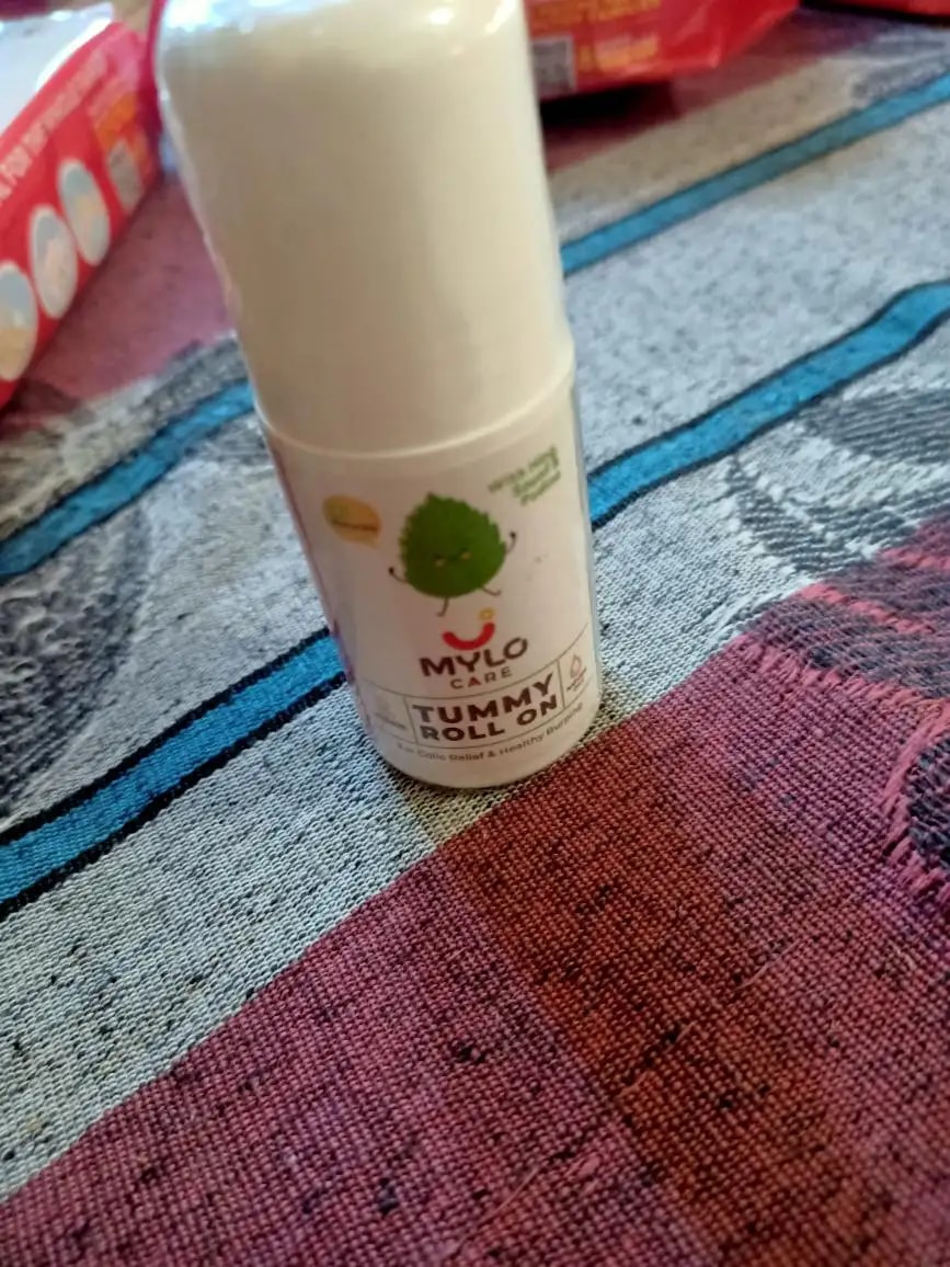 Tummy Roll On For Baby | Made Safe Australia Certified | Relieves Gas & Colic | Promotes Healthy Burping | Reduces Acid Reflux | 40 ml
