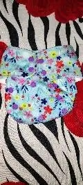 Adjustable Washable & Reusable Cloth Diaper With Dry Feel, Absorbent Insert Pad (3M-3Y) Prevents Rashes - Floral Spring - Pack of 1
