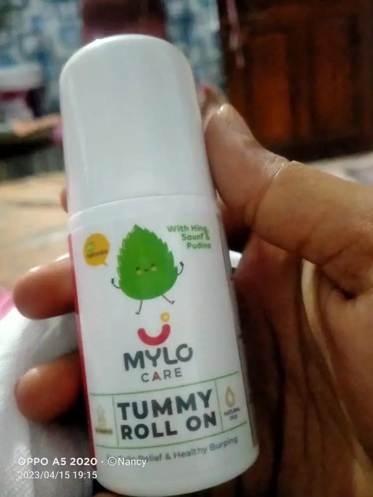 Tummy Roll On For Baby | Made Safe Australia Certified | Relieves Gas & Colic | Promotes Healthy Burping | Reduces Acid Reflux | 40 ml