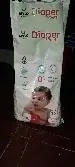 Mylo Baby New Born Diaper Pants | Up to 5Kgs | with Wetness Indicator | 92 Count