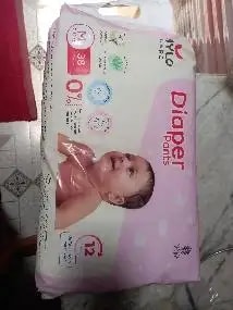 Mylo Baby New Born Diaper Pants | Up to 5Kgs | with Wetness Indicator | 92 Count