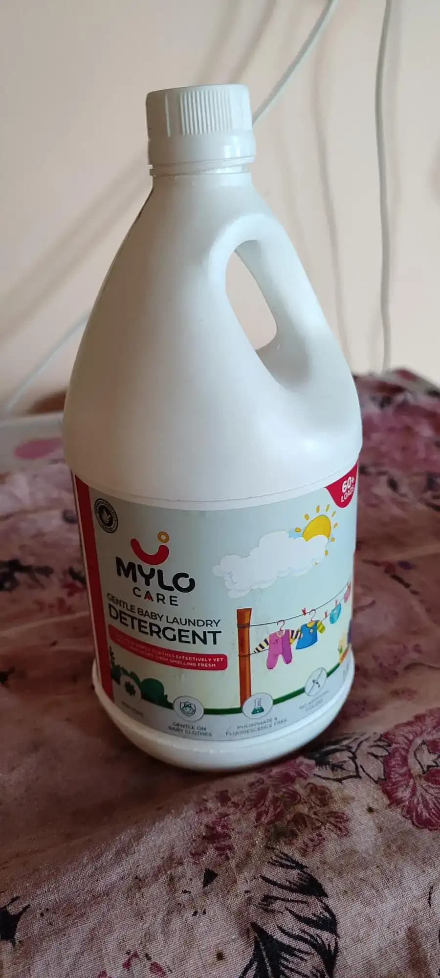 Safe Wash Liquid Detergent for Baby Clothes | Tough on stains | Gentle on clothes | Keeps Color & Softness Intact | Suitable for Front & Top Load Washing Machine | 1 litre